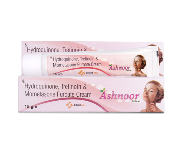 Ashnoor Cream - Hydroquinone, Tretinoin & Mometasone Furoate Cream