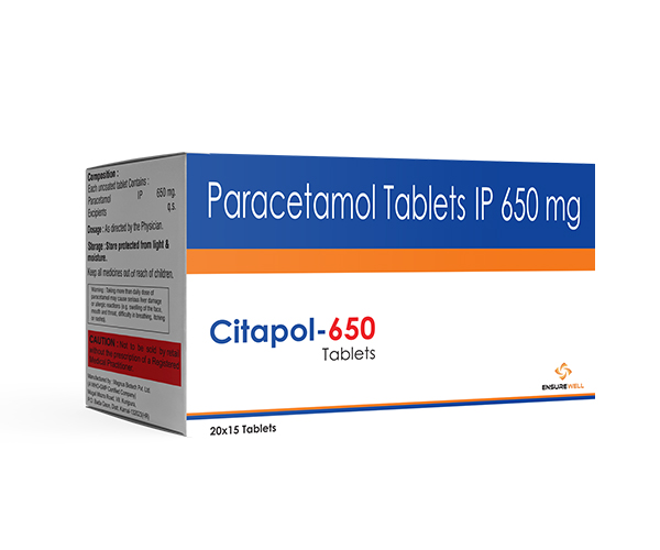 Citapol-650 – Strong Relief from Pain & Fever