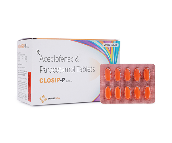 Closip-P Tablets – Dual Action Pain Relief