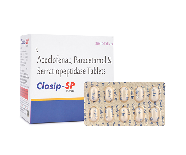 Closip-SP Tablets – Pain, Inflammation & Swelling Relief