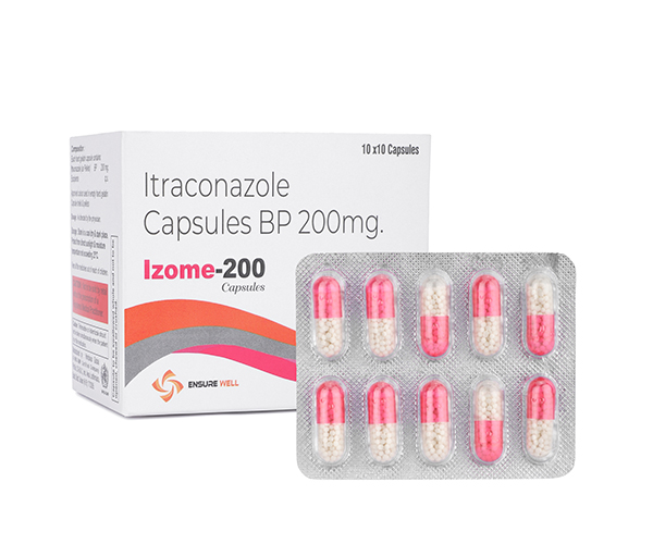 Izome-200 Capsules – Strong Antifungal Treatment