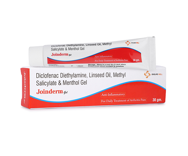 Diclofenac Diethylamine, Linseed Oil, Methyl Salicylate & Menthol Gel
