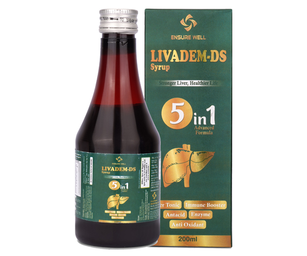 LIVADEM-DS Syrup Advanced Liver Tonic & Digestive Support Syrup
